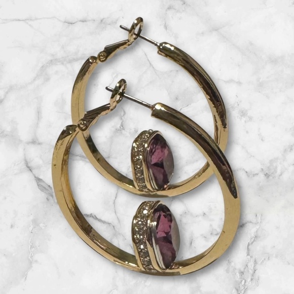 🆕Anne Klein Hoop Earrings - Picture 3 of 11